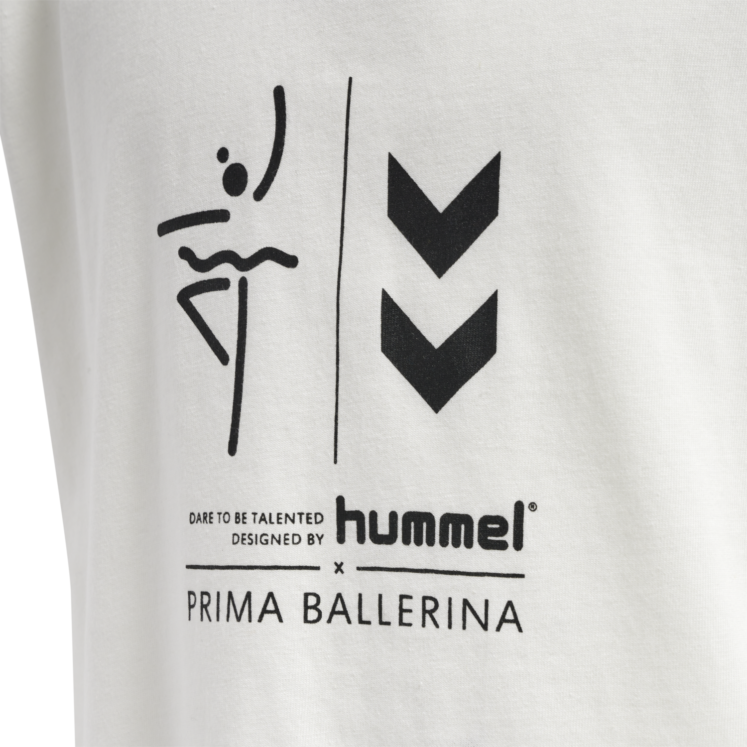 hmlPRIMA BEE T-SHIRT S/S, MARSHMALLOW, packshot