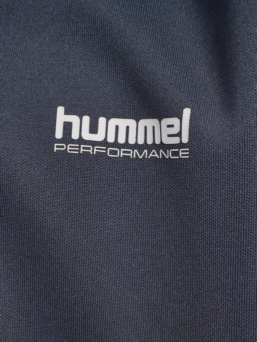 hmlJR GOAL TAPE HALFZIP, EBONY hmlJR GOAL TAPE HALFZIP, EBONY, packshot
