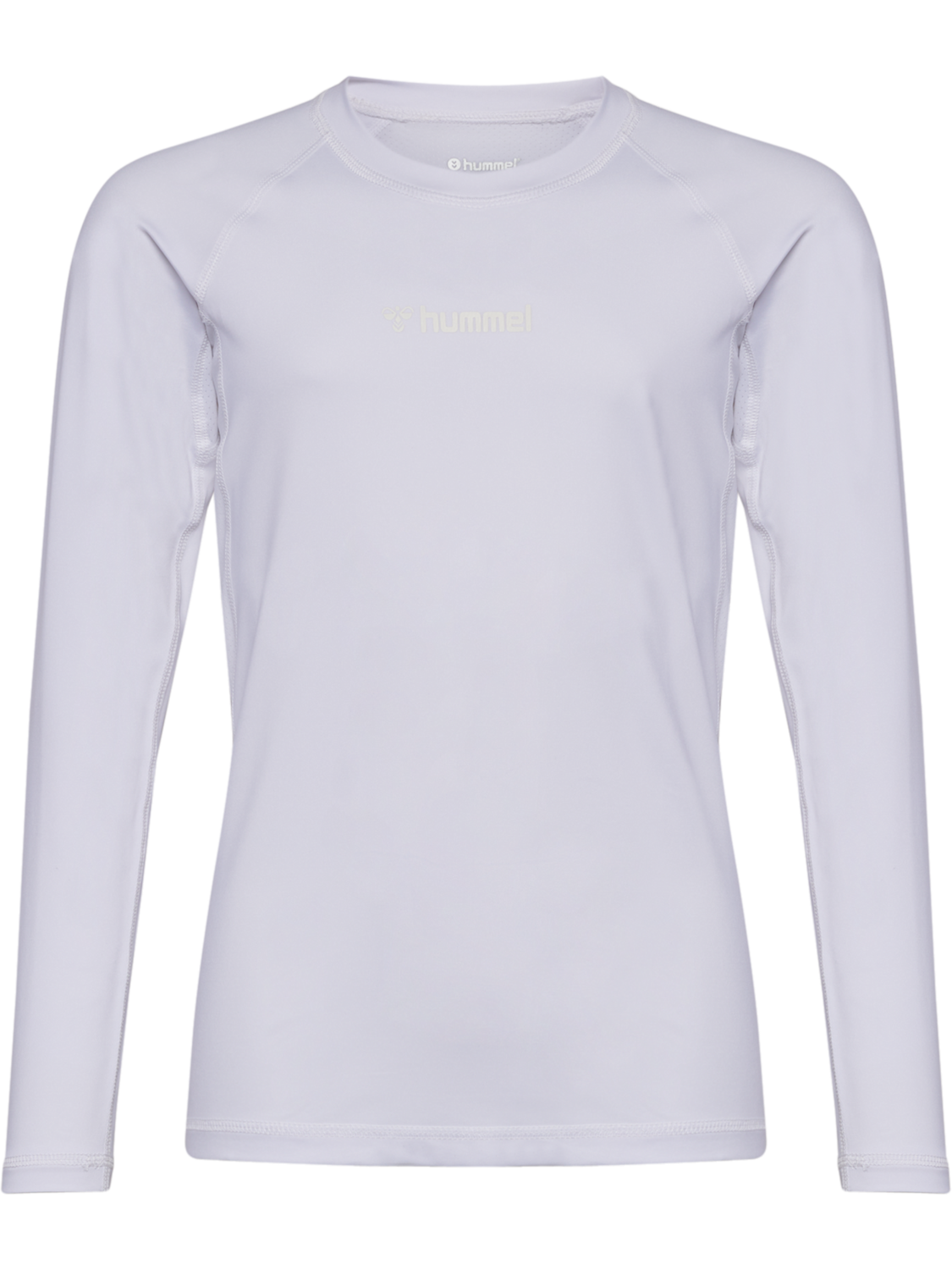 hmlBL PERFORMANCE TEE L/S KIDS, WHITE, packshot