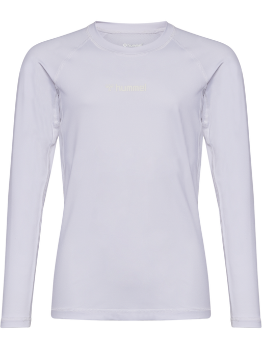 hmlBL PERFORMANCE TEE L/S KIDS, WHITE hmlBL PERFORMANCE TEE L/S KIDS, WHITE, packshot
