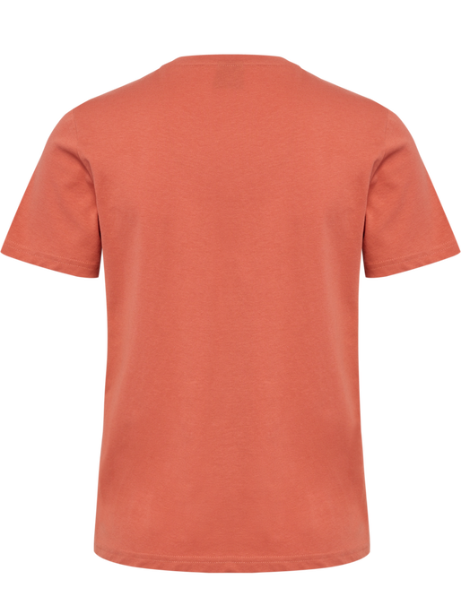 hmlLEGACY WOMAN T-SHIRT, APRICOT BRANDY, packshot