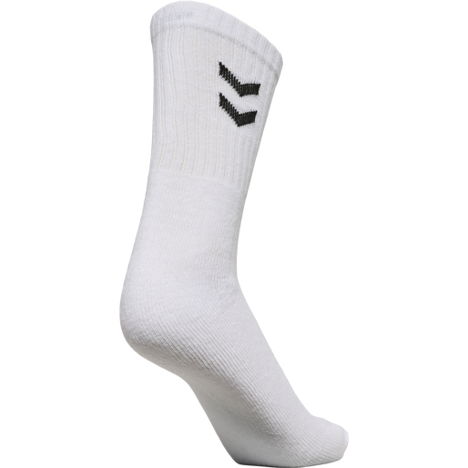 Pirat Forvirret te hummel 3-Pack Basic Sock - WHITE | hummel.dk