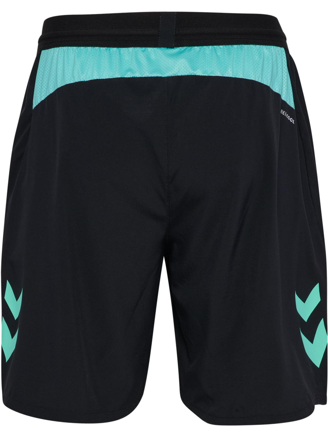 hmlBLAZE 2.0 TRAINING SHORTS, BLACK/POOL BLUE, packshot