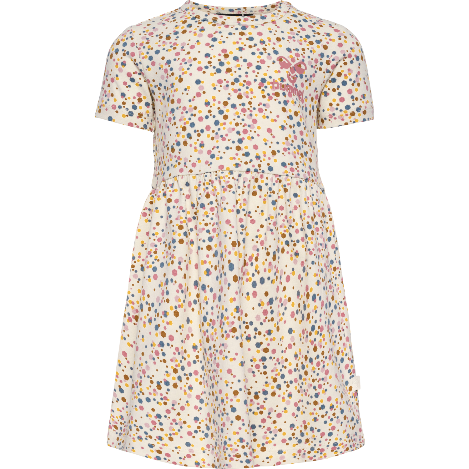 hmlKAREN AOP DRESS S/S, TURTLEDOVE, packshot