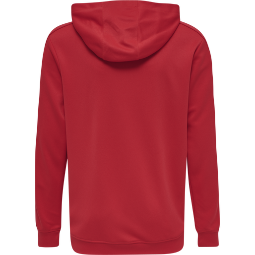 hmlPROMO KIDS POLY HOODIE, TRUE RED, packshot