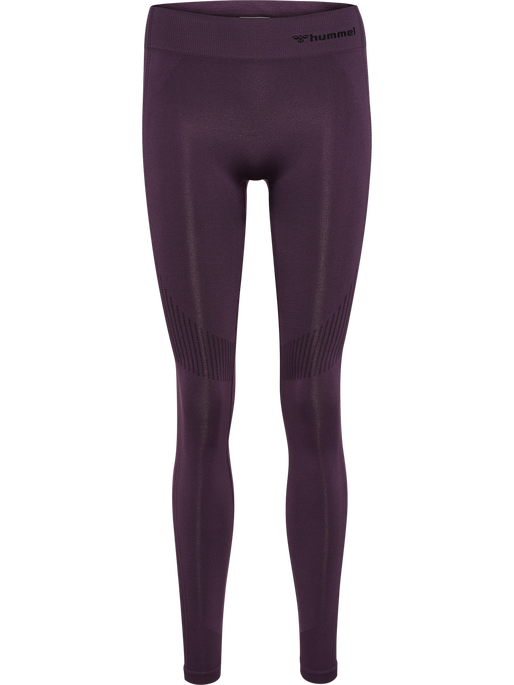 hmlMT SHAPING SEAMLESS MW TIGHTS, PLUM PERFECT hmlMT SHAPING SEAMLESS MW TIGHTS, PLUM PERFECT, packshot