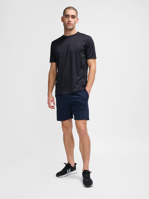 hmlACTIVE PL JERSEY S/S, BLACK, model