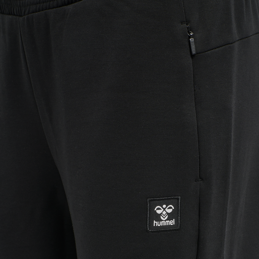 hmlESSI TAPERED PANTS, BLACK, packshot
