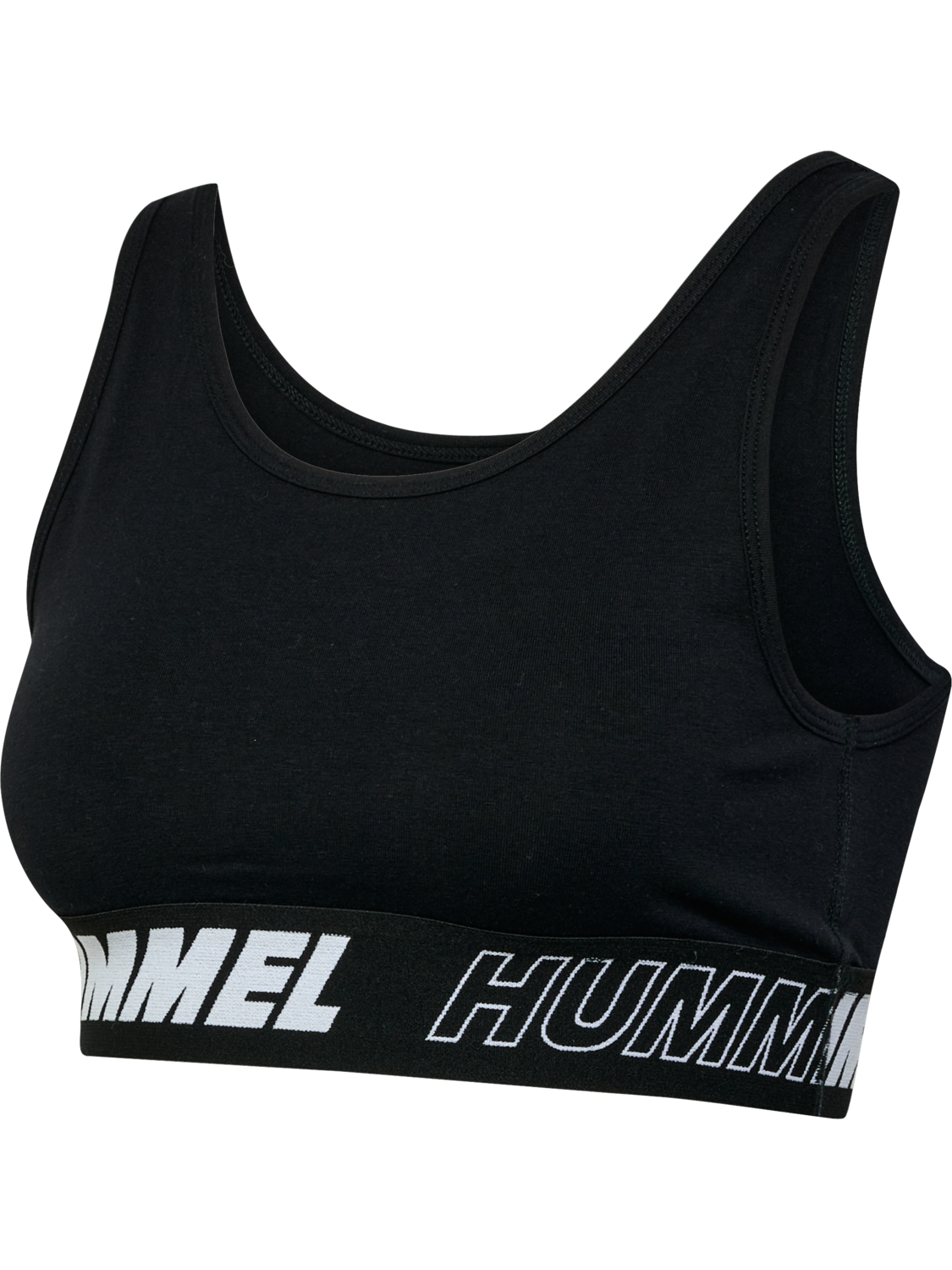 hmlTE MAJA 2-PACK COTTON SPORTS TOP, BLACK/CLIMBING IVY, packshot