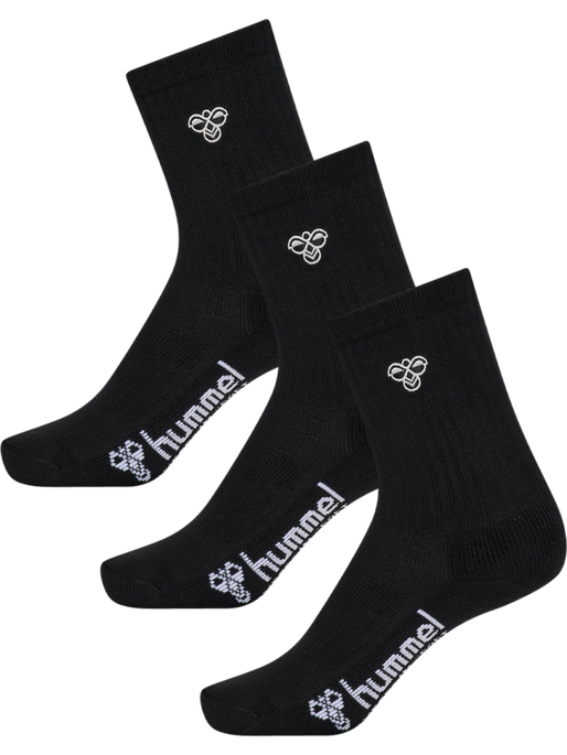 hmlJR 3-PACK SOCKS BEE, BLACK hmlJR 3-PACK SOCKS BEE, BLACK, packshot