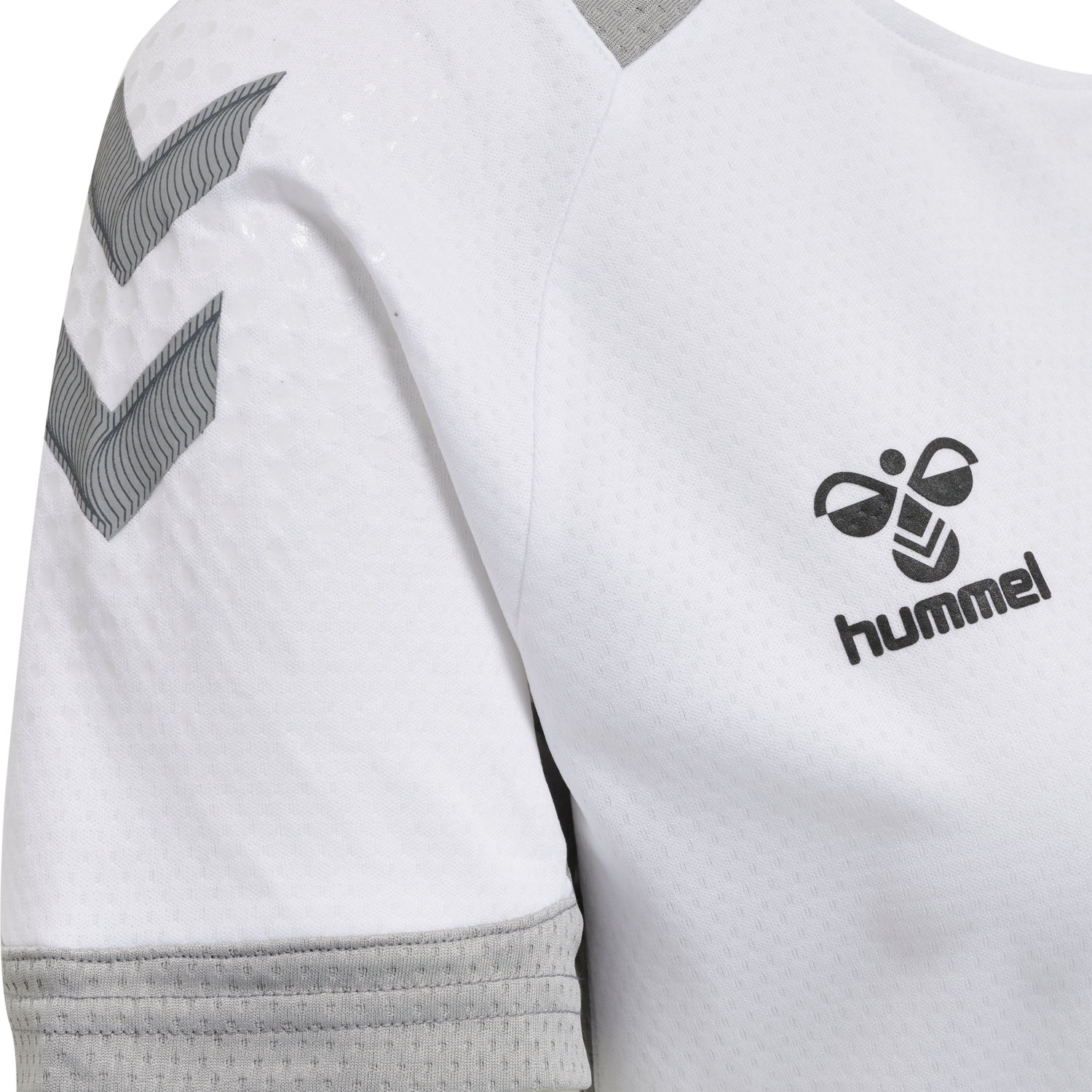 hmlLEAD WOMENS S/S POLY JERSEY, WHITE, packshot