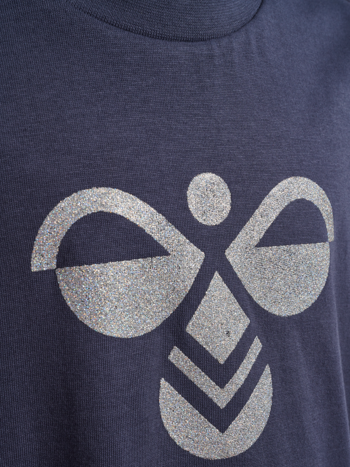 hmlLUNA T-SHIRT S/S, OMBRE BLUE, packshot