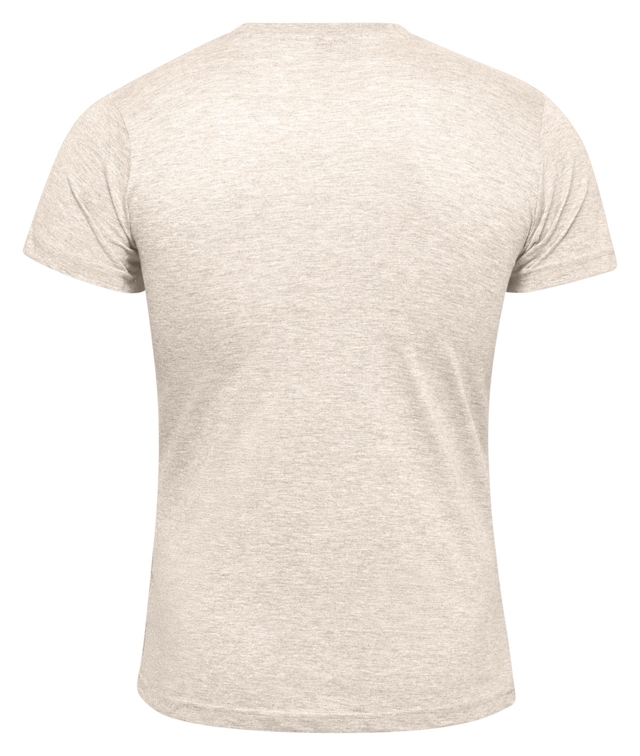 HUMMEL GO KIDS COTTON LOGO T-SHIRT S/S, EGRET MELANGE, packshot