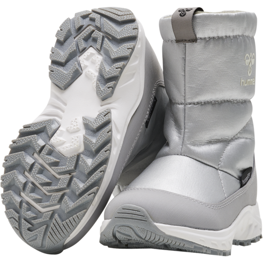 ROOT PUFFER RECYCLED TEX INFANT, SILVER ROOT PUFFER RECYCLED TEX INFANT, SILVER, packshot