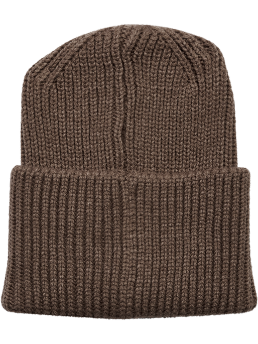 hmlJR HEAVY RIB KNIT BEANIE, PEPPERCORN hmlJR HEAVY RIB KNIT BEANIE, PEPPERCORN, packshot