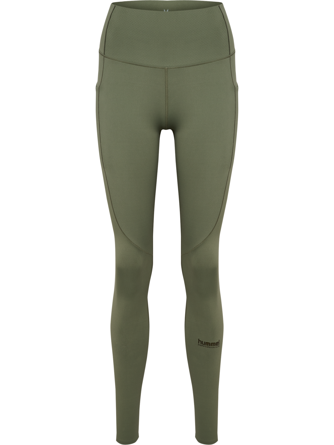 hmlHIIT INTENSITY HIGH WAIST TIGHTS, DEEP LICHEN GREEN, packshot