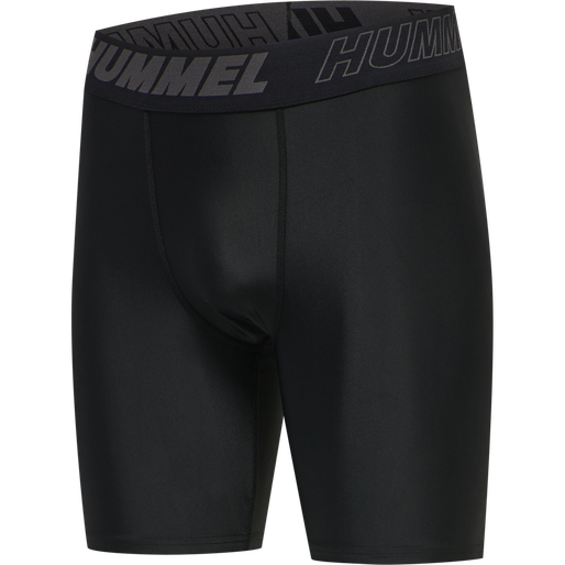 hmlTE TOPAZ 2-PACK SHORTS SET, BLACK/BLACK, packshot