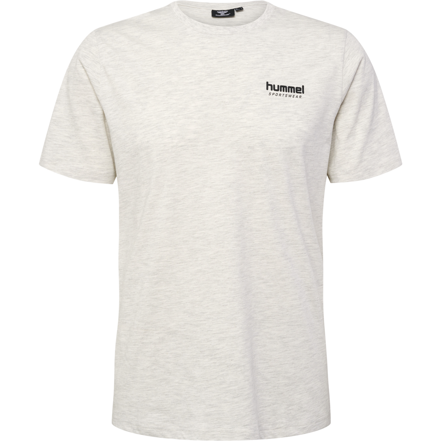 hmlLGC GABE T-SHIRT, TOFU MELANGE, packshot