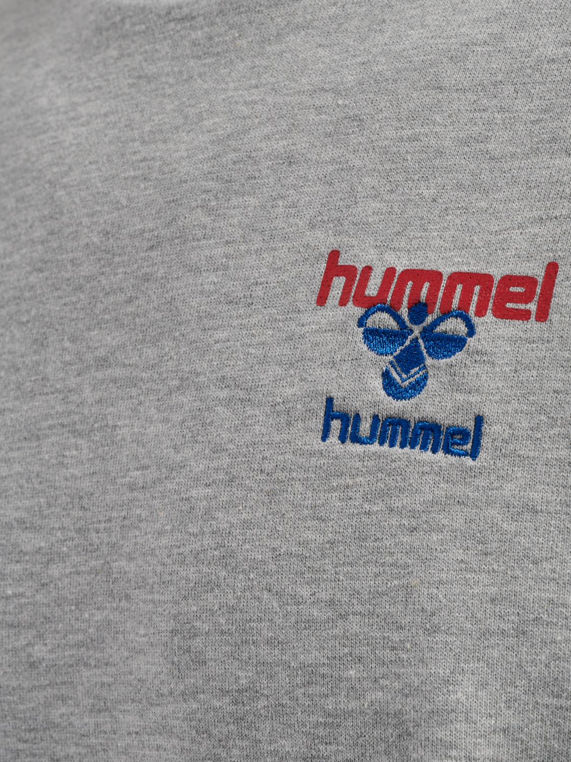 hmlIC DAYTON SWEATSHIRT, GREY MELANGE, packshot
