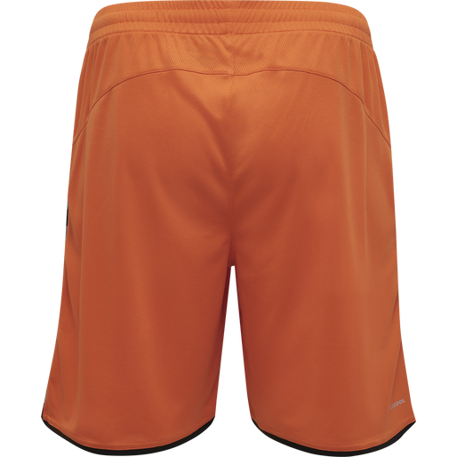 hmlAUTHENTIC POLY SHORTS, TANGERINE, packshot