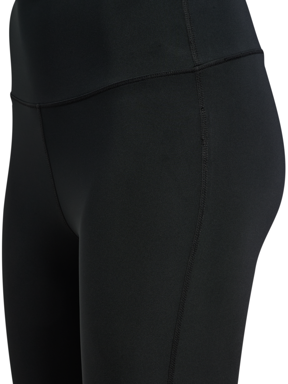 hmlPULSE HIGH WAIST TIGHTS, BLACK, packshot