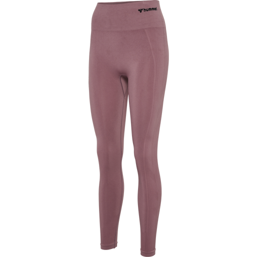 hmlTIF SEAMLESS HIGH WAIST TIGHTS, ROSE TAUPE, packshot