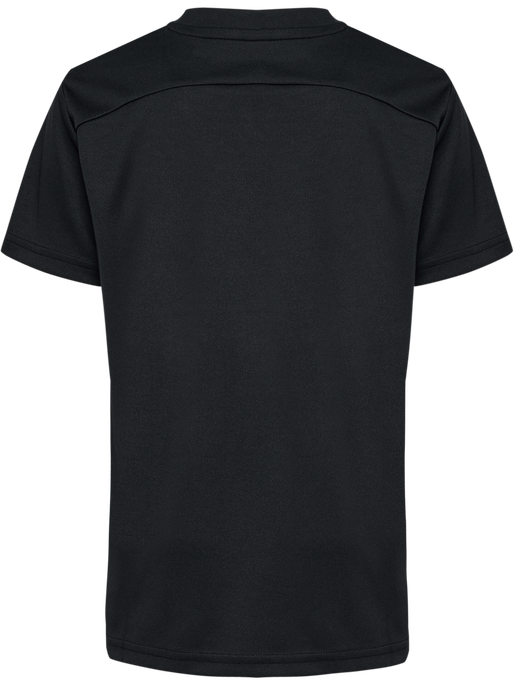 hmlJR PULSE TRAINING T-SHIRT, BLACK, packshot