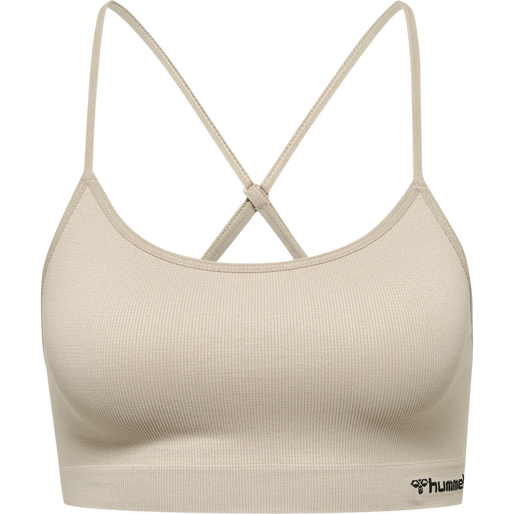 hmlJUNO SEAMLESS BRA, CHATEAU GRAY, packshot