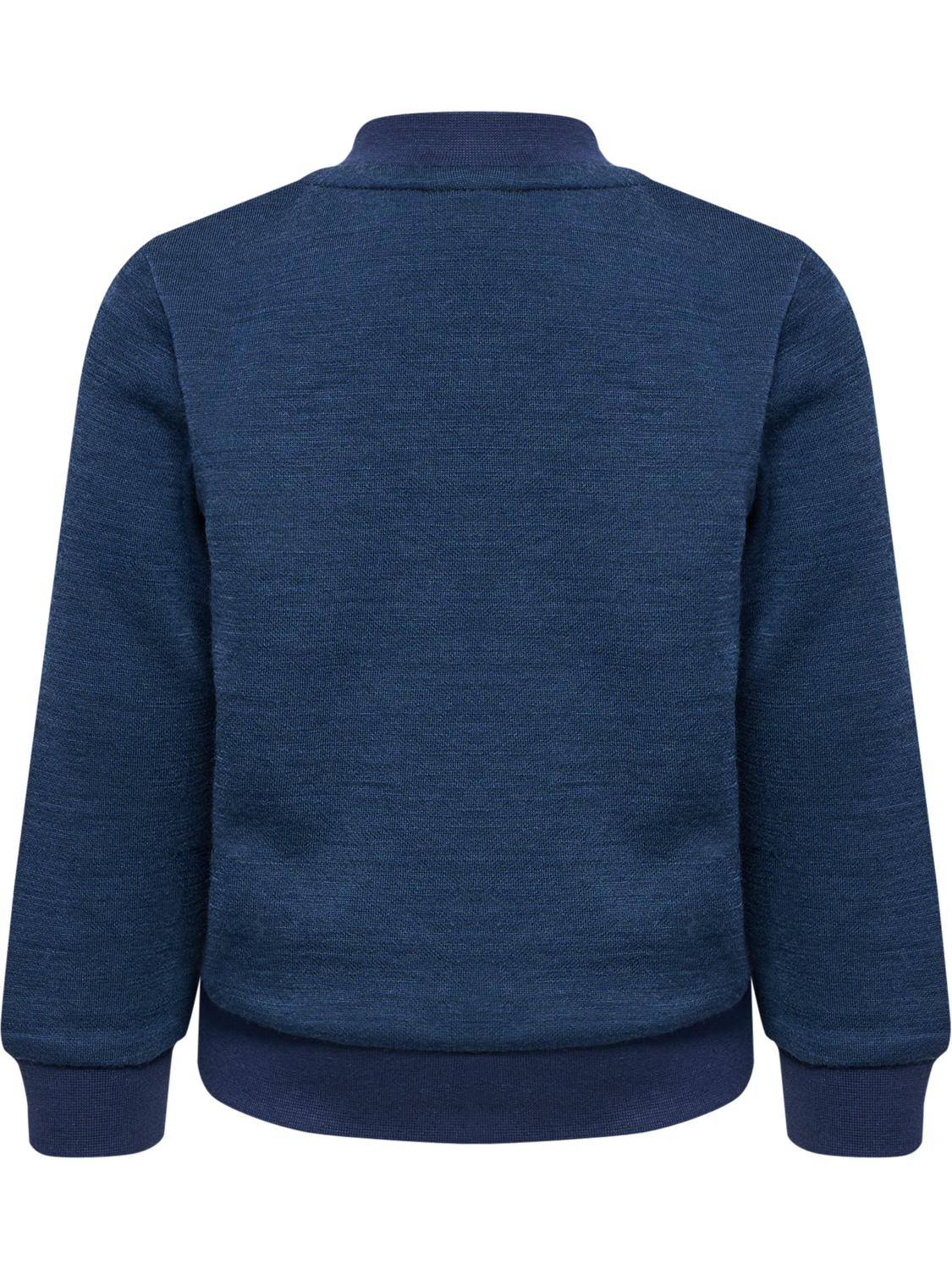 hmlMINI WOOL ZIP JACKET BEE, DRESS BLUES, packshot