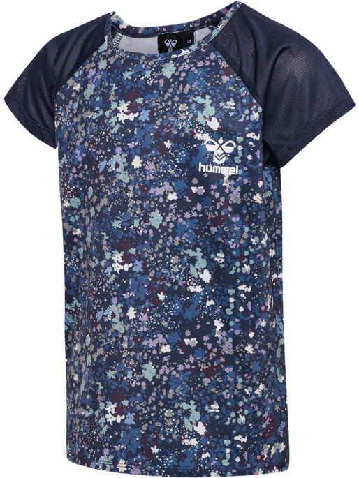 hmlTESSA T-SHIRT S/S, BLACK IRIS hmlTESSA T-SHIRT S/S, BLACK IRIS, packshot