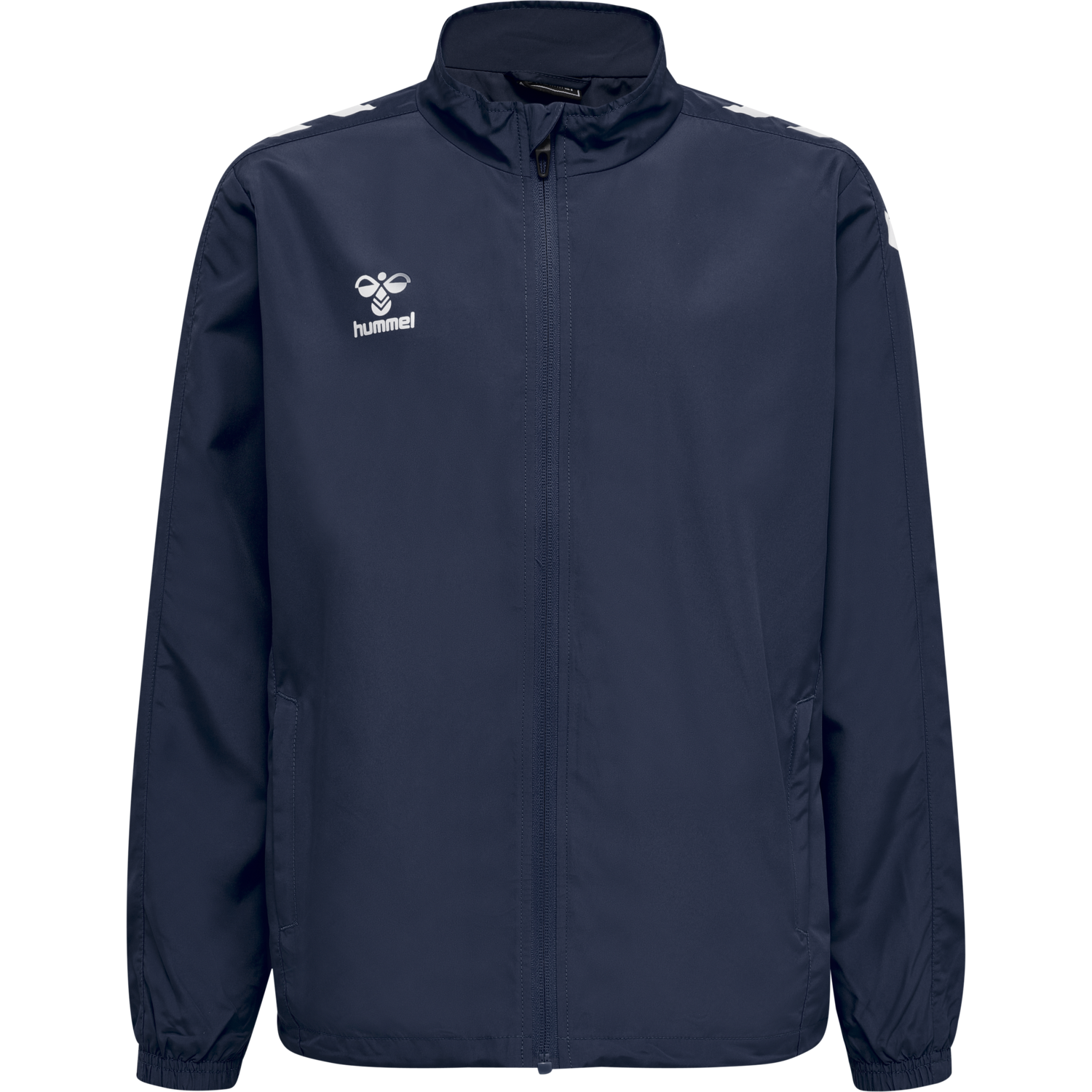 hmlCORE XK MICRO ZIP JACKET KIDS, MARINE, packshot