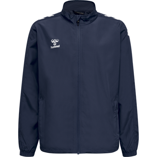 hmlCORE XK MICRO ZIP JACKET KIDS, MARINE, packshot