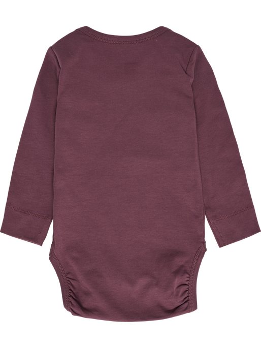 hmlELVINA BODY L/S, PLUM WINE, packshot