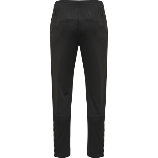 hmlAUTHENTIC KIDS POLY PANT, BLACK/WHITE, packshot