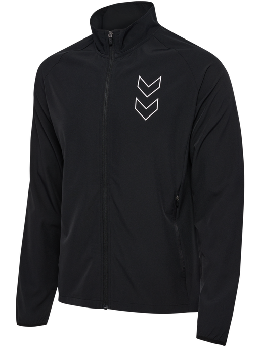 hmlCOURT JACKET, BLACK, packshot