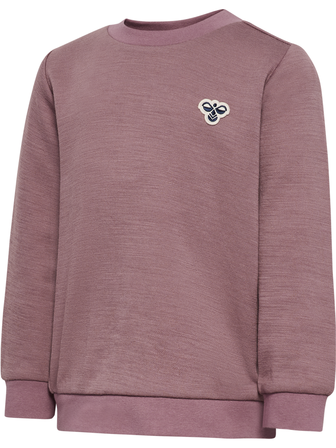 hmlMINI WOOL SWEATSHIRT BEE, TWILIGHT MAUVE, packshot