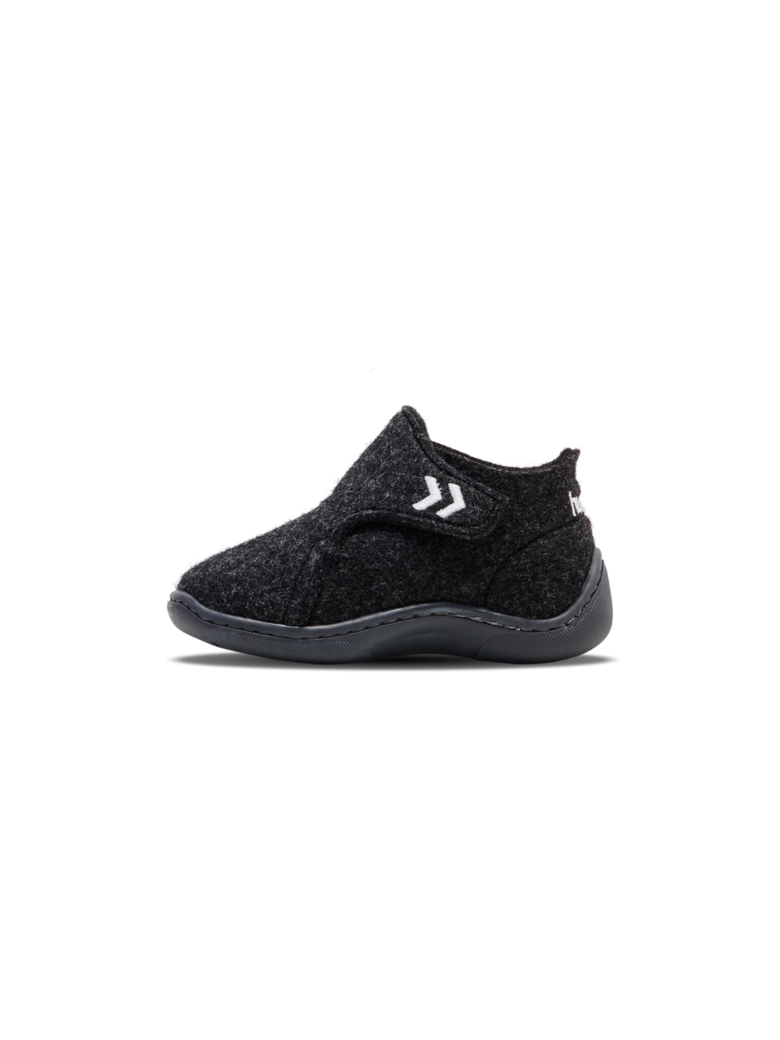 WOOL SLIPPER INFANT  , BLACK, packshot