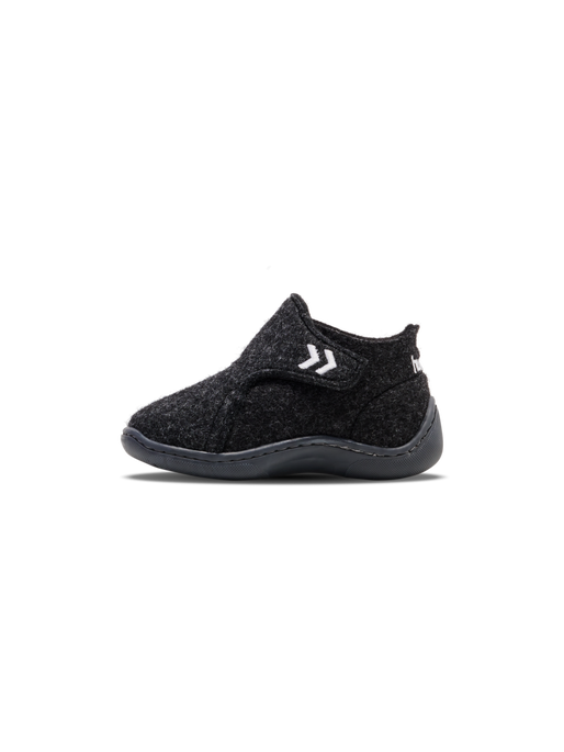 WOOL SLIPPER INFANT  , BLACK WOOL SLIPPER INFANT  , BLACK, packshot