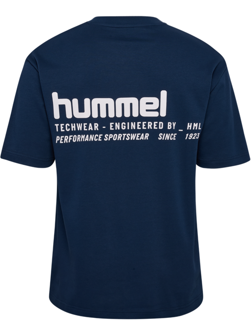 hmlHIIT LOOSE T-SHIRT S/S, DRESS BLUES hmlHIIT LOOSE T-SHIRT S/S, DRESS BLUES, packshot