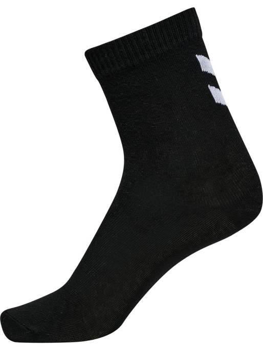 hmlMAKE MY DAY SOCK 5-PACK, BLACK/BLACK hmlMAKE MY DAY SOCK 5-PACK, BLACK/BLACK, packshot