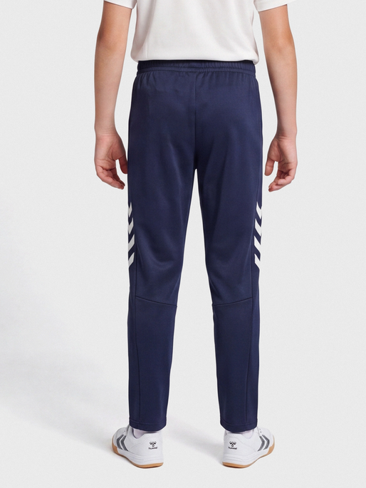 hmlCORE XK TRAINING POLY PANTS KIDS, MARINE, model