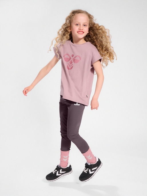 hmlONZE TIGHTS, SPARROW, model