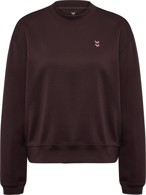 hmlYOGA SOFT W SWEATSHIRT, FUDGE hmlYOGA SOFT W SWEATSHIRT, FUDGE, packshot