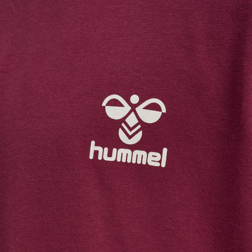hmlMILLE T-SHIRT DRESS S/S, RHODODENDRON, packshot