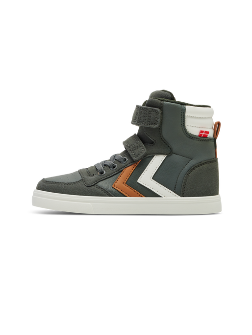 SLIMMER STADIL LEATHER HIGH JR, FOREST NIGHT, packshot