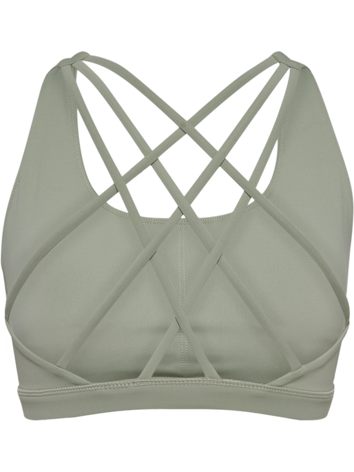 hmlHIIT IMPACT STRAP BRA, SEAGRASS hmlHIIT IMPACT STRAP BRA, SEAGRASS, packshot