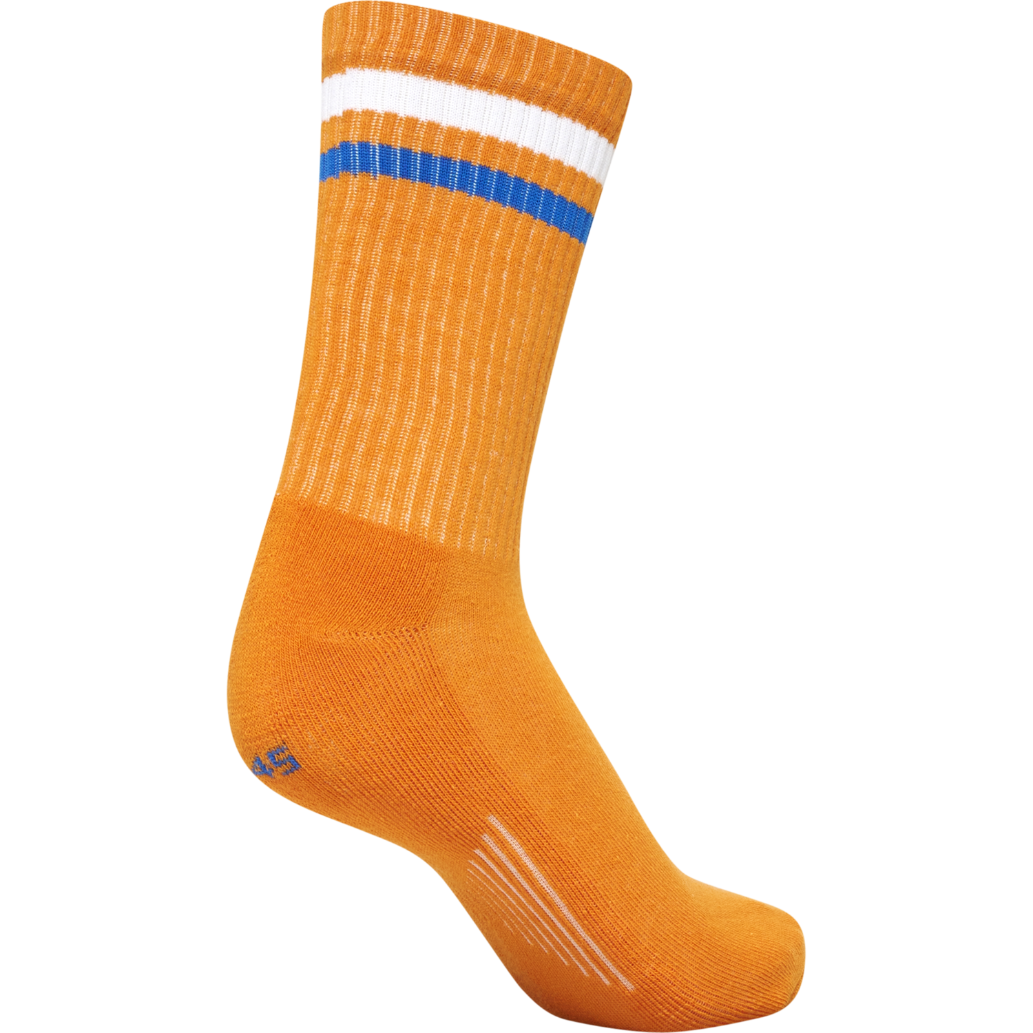 hmlRETRO 4-PACK SOCKS MIX, WHITE/BLUE/YELLOW, packshot