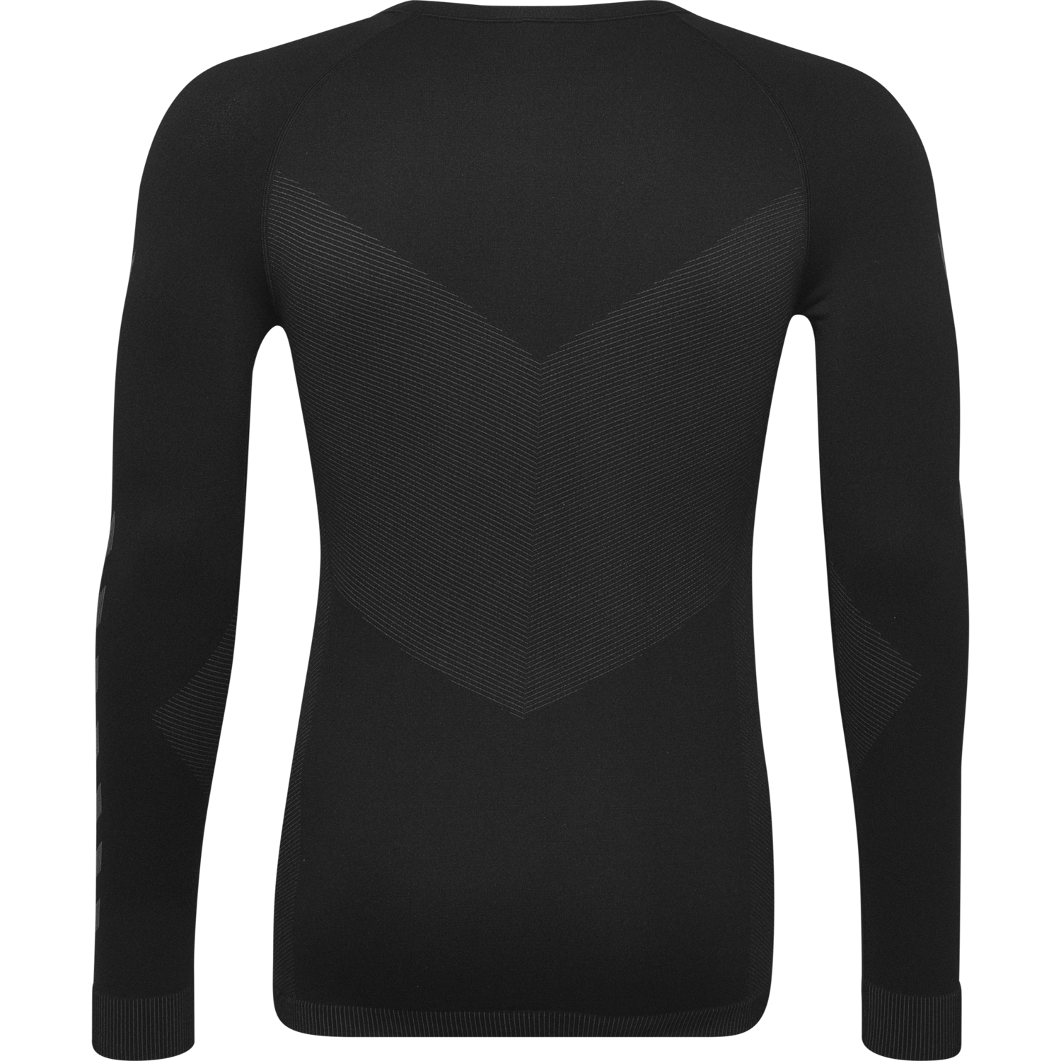 HUMMEL FIRST SEAMLESS KIDS JERSEY L/S , BLACK, packshot