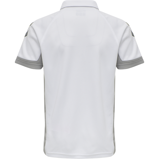 hmlLEAD FUNCTIONAL KIDS POLO, WHITE, packshot