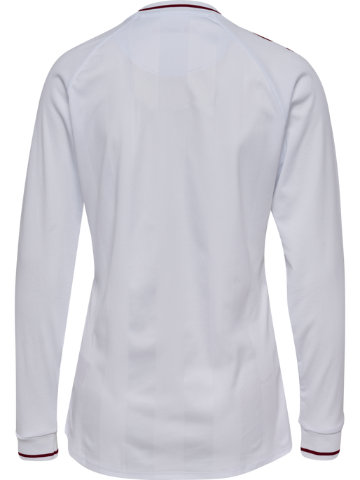 DBU WOMAN 25 AWAY JERSEY L/S, WHITE DBU WOMAN 25 AWAY JERSEY L/S, WHITE, packshot